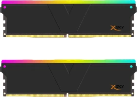 V-Color Manta XSky RGB schwarz UDIMM 32GB Kit, DDR5-6000, CL30-38-38-96