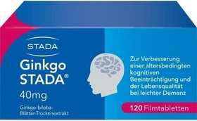 Stada Ginkgo Stada 40mg Filmtabletten, 120 Stück