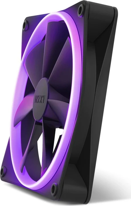 NZXT F Series F140 RGB DUO Twin Pack, Matte Black, schwarz, LED-Steuerung, 140mm, 2er-Pack
