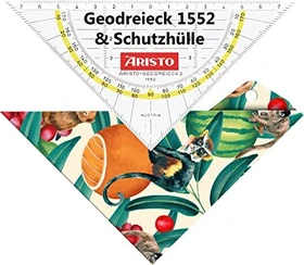 Aristo Geodreieck 16cm, transparent