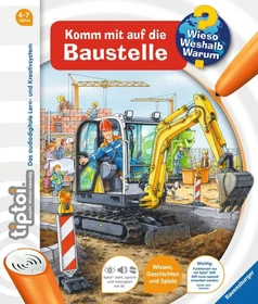 Ravensburger tiptoi Buch: Wieso? Weshalb? Warum? 15: Komm mit auf die Baustelle