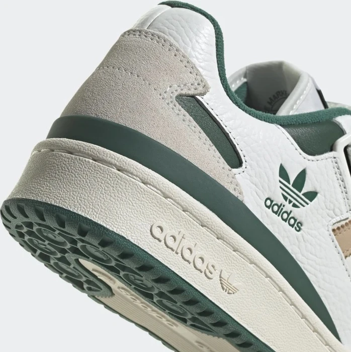 adidas Forum Low dark green/core white/magic beige