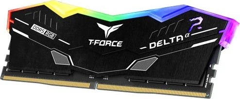 TeamGroup T-Force DELTAα RGB schwarz UDIMM 32GB Kit, DDR5-6000, CL30-36-36-76, X8