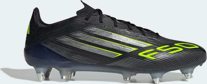 adidas F50 Elite SG core black/iron metallic/lucid lemon