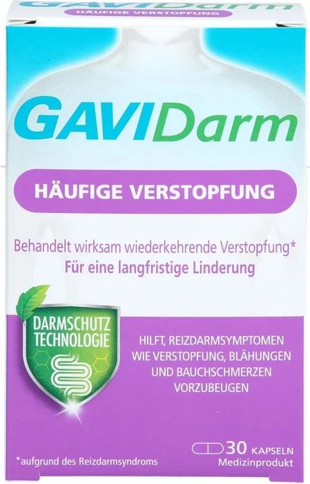 Gavidarm Häufige Verstopfung Kapseln, 30 Stück
