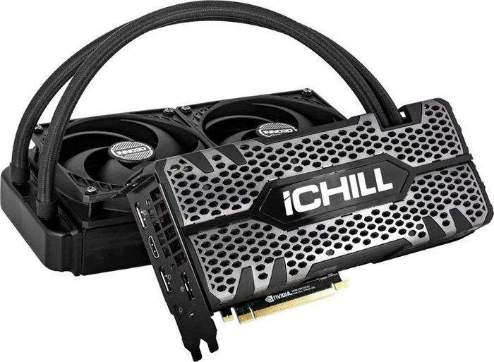 INNO3D GeForce RTX 2080 iCHILL Black, 8GB GDDR6, HDMI, USB-C, 3x DP