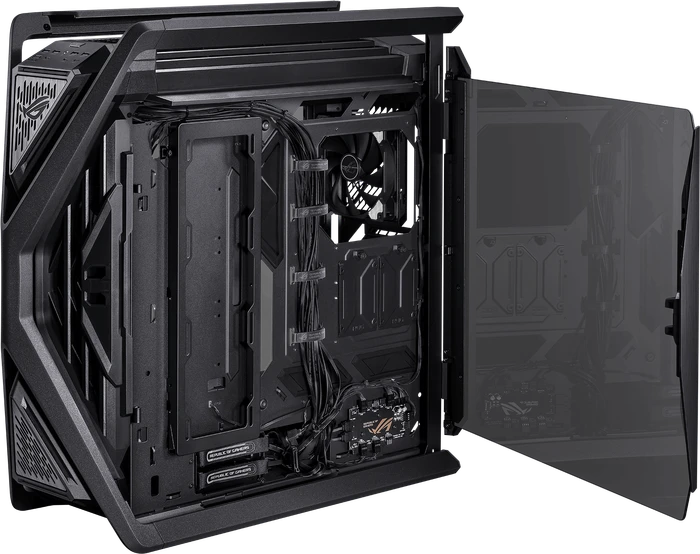 ASUS ROG Hyperion GR701 BTF Edition, Glasfenster