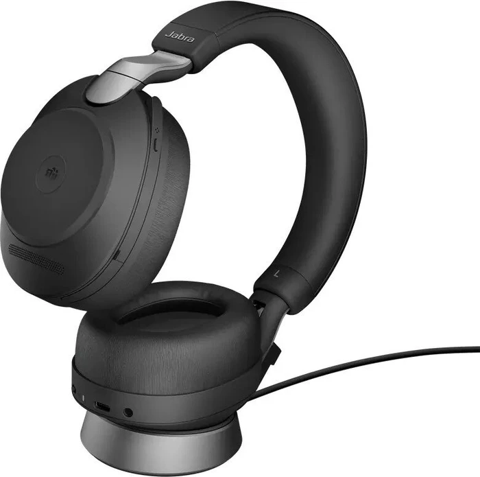 Jabra Evolve2 85 USB-A UC with Charging Stand schwarz
