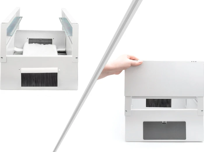 Digitus Professional SoHo Pro Line 10" Wandgehäuse 12HE, unmontiert, Sicherheitsglastür, IP20, RAL 7035, 300mm tief