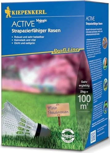 Kiepenkerl Profi-Line Active Strapazier-Rasen Saatgut, 2kg