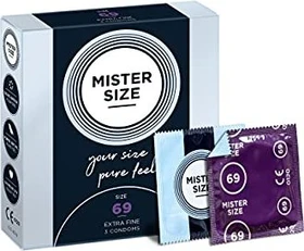 Mister Size 69mm Kondom, 3 Stück