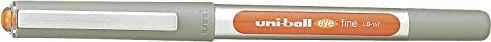 Uni-Ball Eye Fine UB-157 Tintenroller (Mine) orange/transparent, 12er-Pack