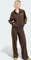 adidas Adicolor Classics Loose Firebird Originals Trainingsjacke dark brown/preloved bronze (Damen) Vorschaubild