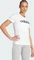 adidas Loungewear Essentials Slim Logo T-Shirt kurzarm weiß/schwarz (Damen) Vorschaubild