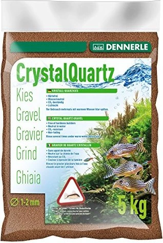 Dennerle Kristall-Quarzkies rehbraun, 5kg