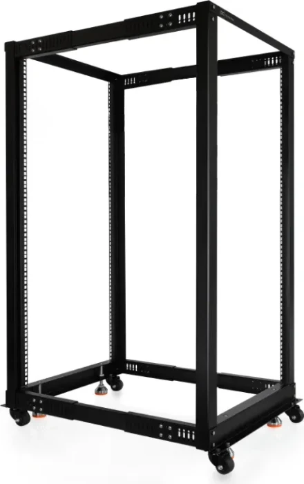 Alphacool ES 19" Open Frame Serverrack 25HE, tiefenvariabel, 1270mm tief