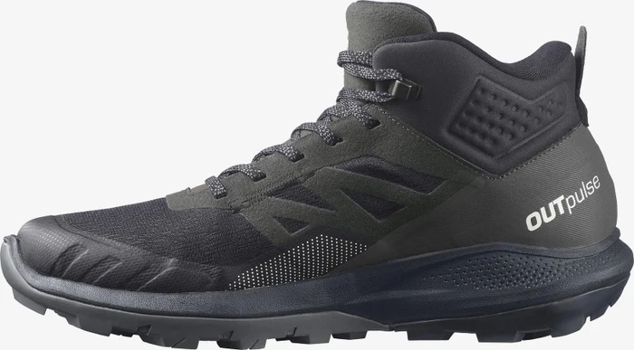 Salomon OUTpulse Mid GTX black/ebony/vanilla ice (Herren)