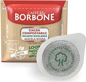 Caffè Borbone ESE Pads Rossa Kaffeepads,    50 Stück