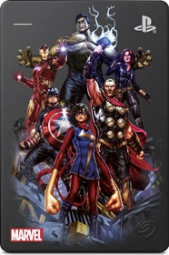 Seagate Game Drive for PlayStation - Marvel Avengers Limited Edition, 2TB, Team Avengers, USB 3.0 Micro-B