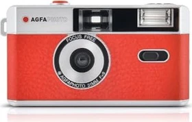 AgfaPhoto Reusable Photo Camera 35mm rot
