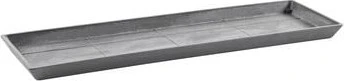 Ecopots Bruges Blumentopfuntersetzer rechteckig 57.5x19.5cm grey