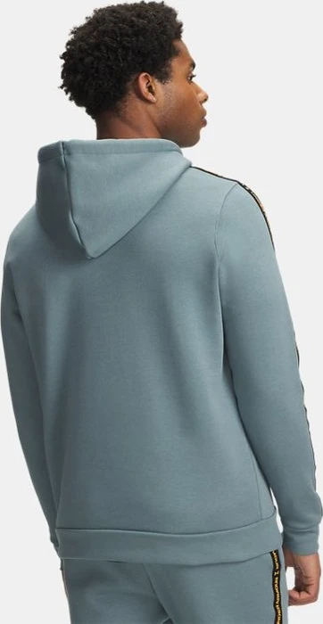 Under Armour Icon Fleece mit Streifen Hoodie jasper blue/squad orange (Herren)