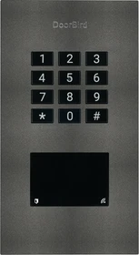 DoorBird A1121 IP Zugangskontrollsystem, 500 Mitarbeiter, Edelstahl V2A pulverbeschichtet, DB 703, Unterputz (423872240)