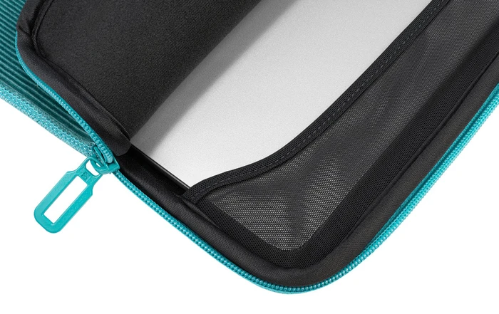 Tucano Velluto Sleeve für MacBook 16" petrol