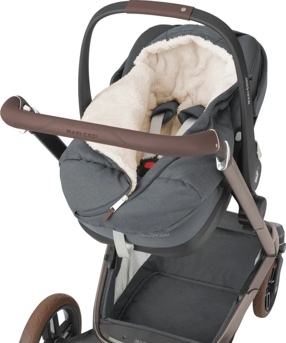 Maxi-Cosi Fußsack für Babyschale twillic graphite