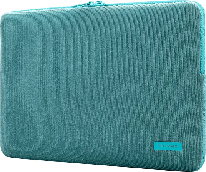 Tucano Velluto Sleeve für MacBook 16" petrol