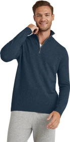 Falke Luxury Troyer Pullover space blue (Herren)