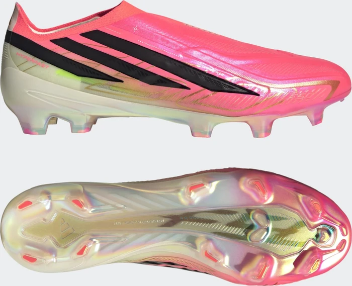 adidas F50 Hyperfast Elite Laceless FG solar turbo/core black/gold metallic