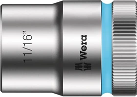 Wera 8790 HMC Zyklop Außensechskant Steckschlüssel 1/2" zöllig, 11/16"x37mm