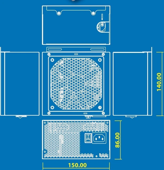 Seasonic JT Serie 600W, ATX 2.3, bulk