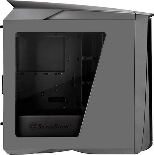 SilverStone Primera PM01 titanium, Acrylfenster