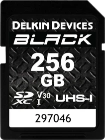 Delkin Black R90/W90 256GB, UHS-I U3, Class 10