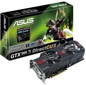 ASUS GeForce GTX 560 Ti 448 Cores, ENGTX560 Ti 448 DCII/2DI/1GD5, 1.25GB GDDR5, 2x DVI, HDMI, DP