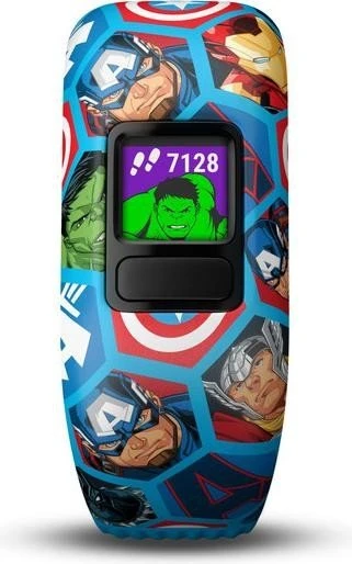 Garmin vivofit jr. 2 Marvel Avengers Aktivitäts-Tracker elastisch