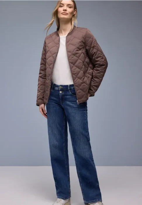 Street One Jacke mit abnehmbarer Kapuze Funktionsjacke mahogany brown (Damen)