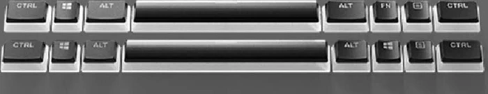 SteelSeries PrismCaps Universal Keycaps, Kunststoff (PBT) Double-Shot, schwarz, 105 Tasten, ISO-DE