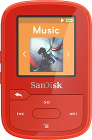 SanDisk Sansa Clip Sport Plus 32GB rot