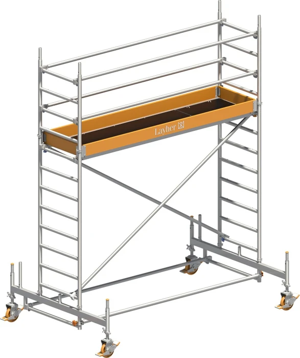 Layher Uni Standard Fahrgerüst 3.58m