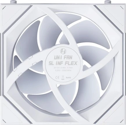 Lian Li Uni Fan SL-INF FLEX ARGB, weiß, 120mm, 3er-Pack