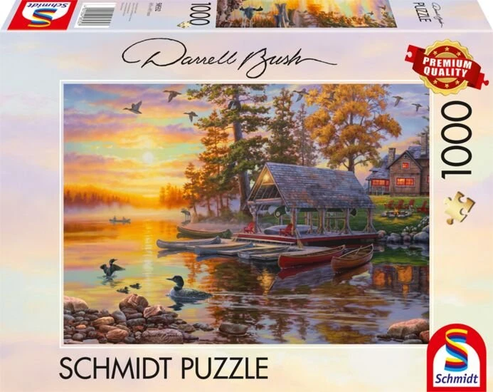 Schmidt Spiele Bootshaus mit Kanus (58532)