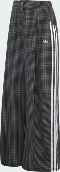 adidas Checks Hose lang black/grey three/utility black (Damen)