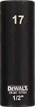 DeWalt DT7551 Außensechskant Steckschlüssel 1/2", 17x78mm