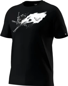 Dynafit Graphic Cotton T-Shirt kurzarm black out/mute grab (Herren)