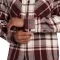 Black Diamond Project Heavy Flannel Hemd langarm burgundy/off white plaid (Herren) Vorschaubild