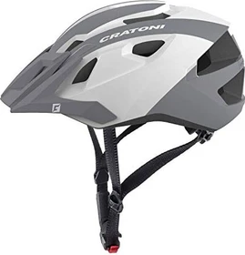 Cratoni AllRide Helm white/silver glossy