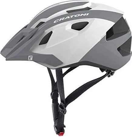 Cratoni AllRide Helm white/silver glossy